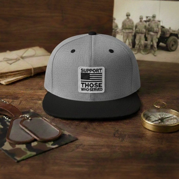 Snapback Cap - Helps pair veterans with a service dog