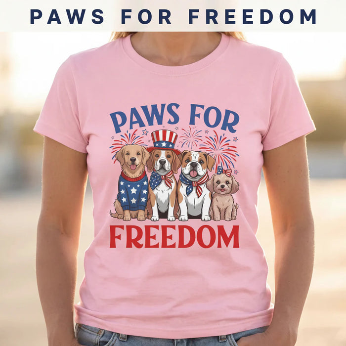 The Paws for Freedom Tee — Because Love Has Four Paws