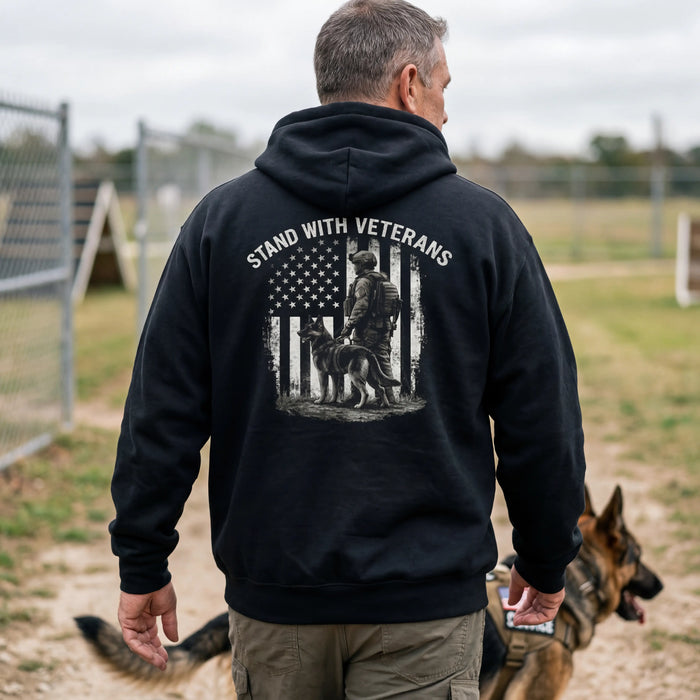 Stand With Veterans – Helps pair veterans with a service dog