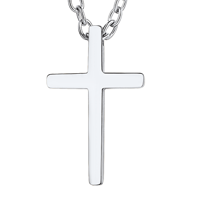 Classic Cross Necklace Christian Faith Pendant for Men Women