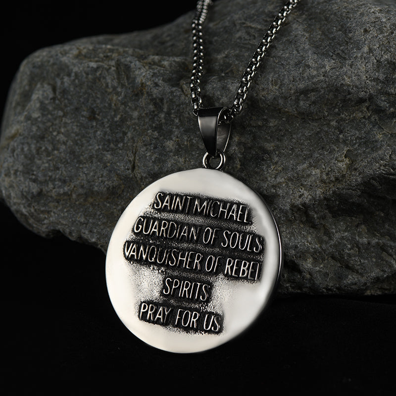 The Archangel St. Michael Medal Necklace For Men