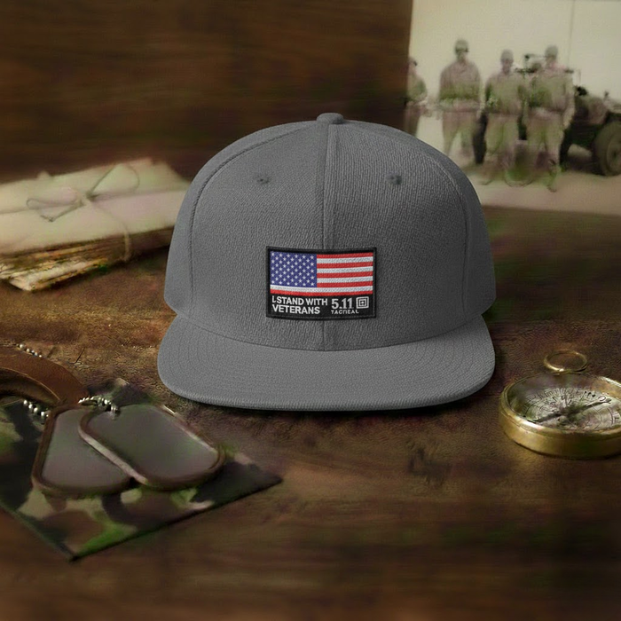 Snapback Cap - Helps pair veterans with a service dog