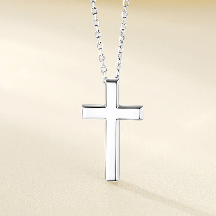 Dainty Cross Pendant Necklace for Women Mom, Christian Faith Pendant Necklace Gift