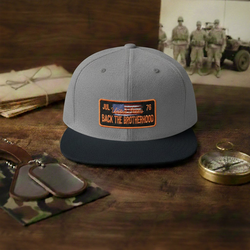Snapback Cap - Helps pair veterans with a service dog