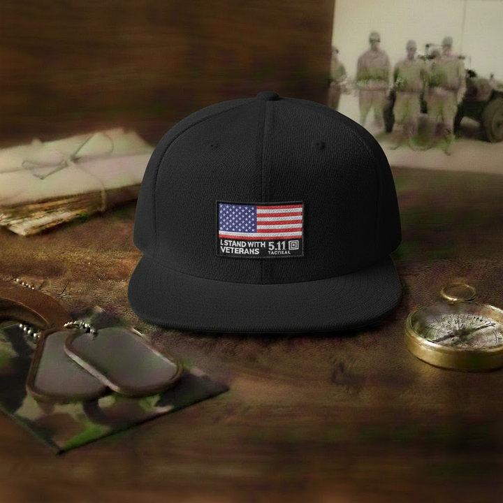 Snapback Cap - Helps pair veterans with a service dog