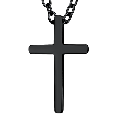 Classic Cross Necklace Christian Faith Pendant for Men Women