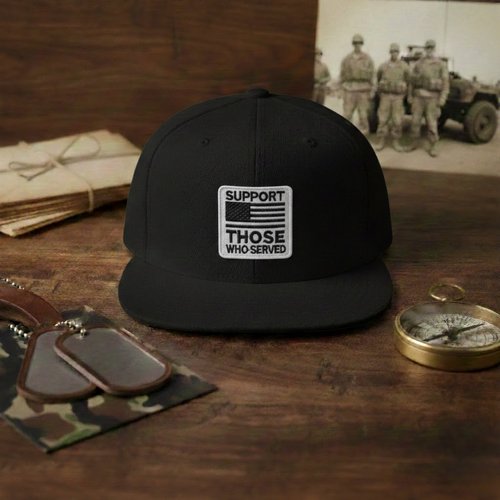 Snapback Cap - Helps pair veterans with a service dog