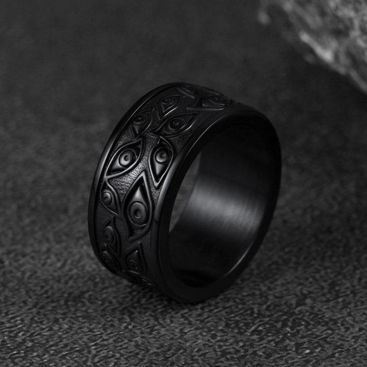 Evil Eye Ring Fidget Anxiety Ring For Men/Women