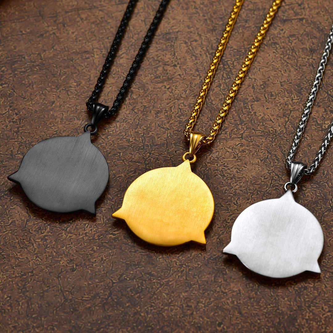 Masonic Triangle All Seeing Eye Necklace For Men