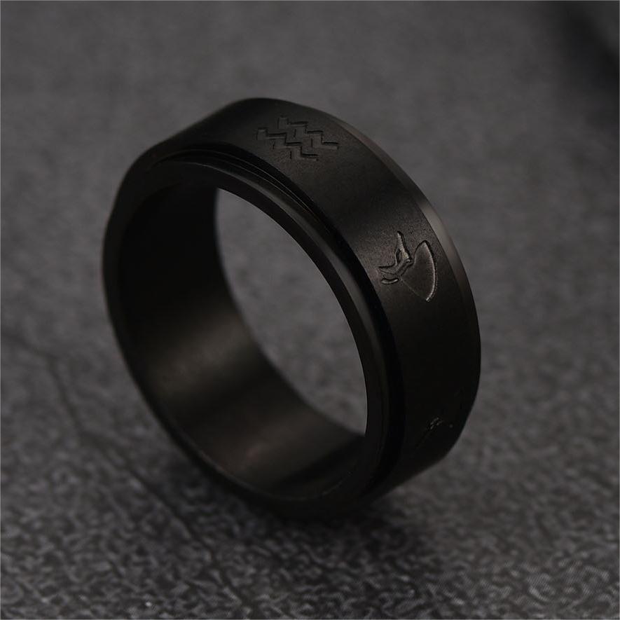 Egyptian Eye Of Horus Spinning Fidget Anxiety Ring