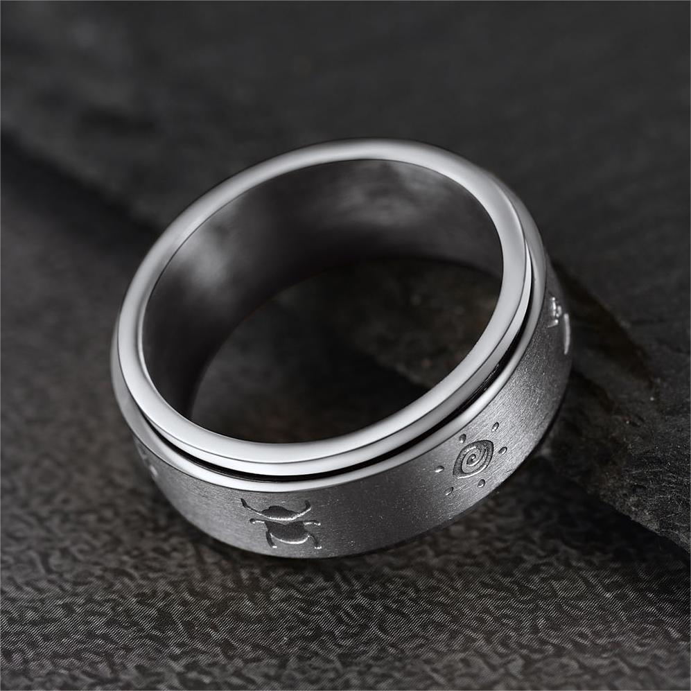 Egyptian Eye Of Horus Spinning Fidget Anxiety Ring