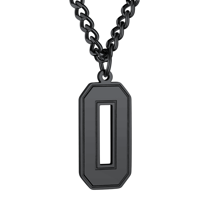 Personalized Sports Jersey Number Chain Necklace for Men Sport Fans