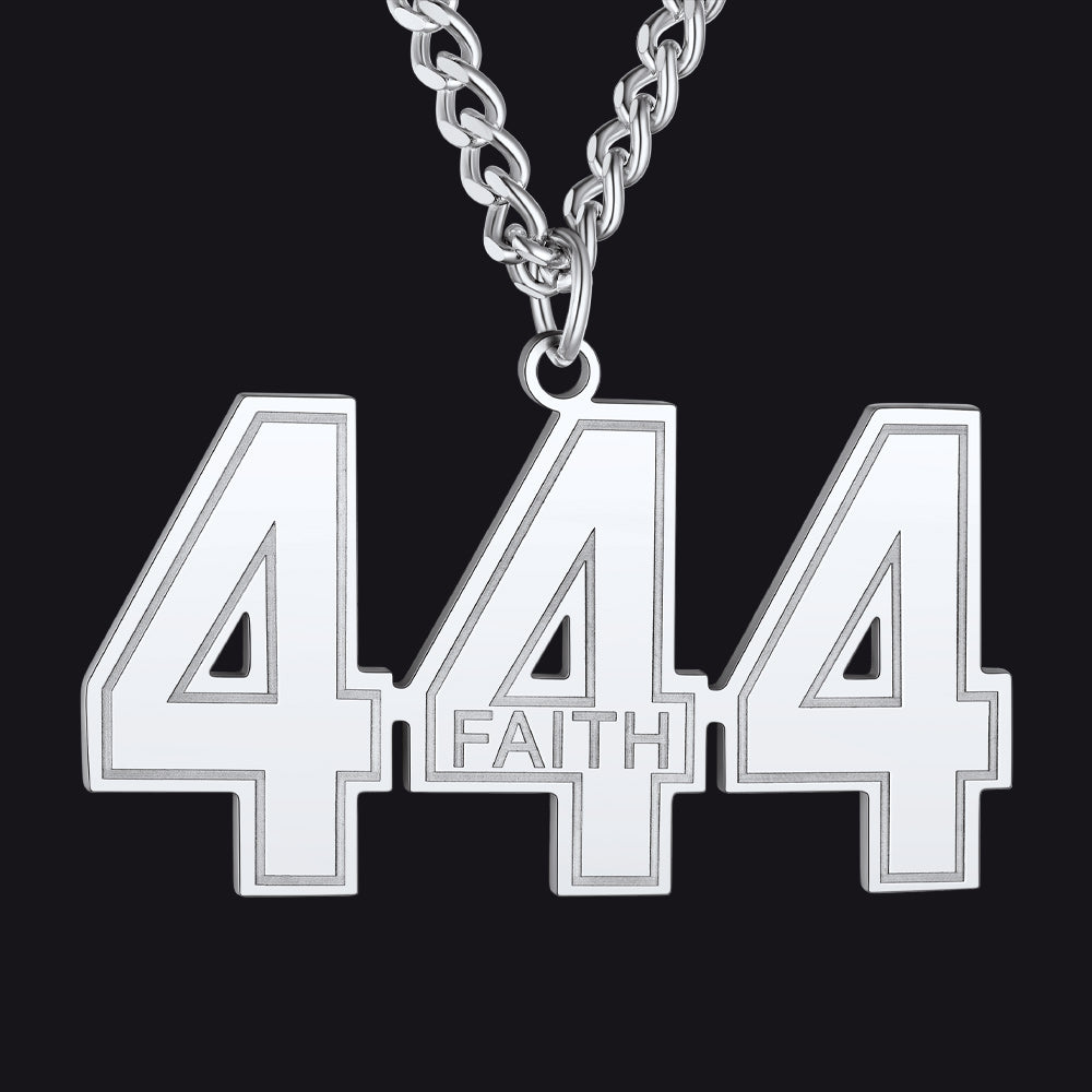 Custom Sports Jersey Number Necklace for Sport Fans, Gift for Men
