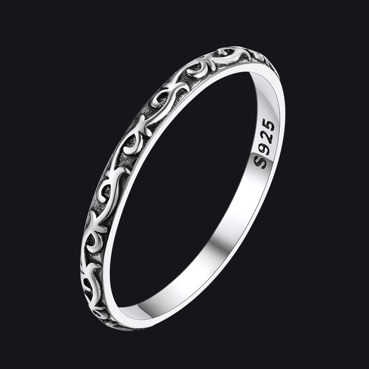 Sterling Silver Celtic Knot Ring for Women