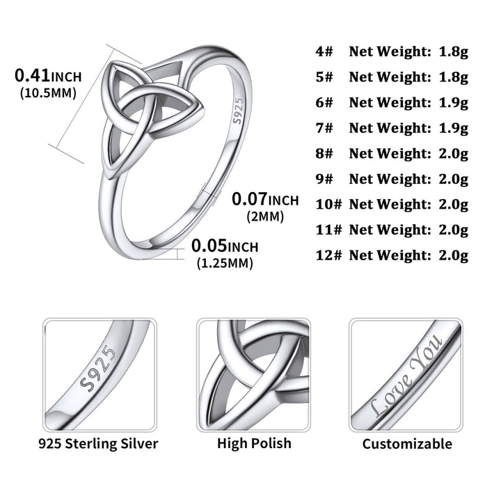Sterling Silver Celtic Knot Ring