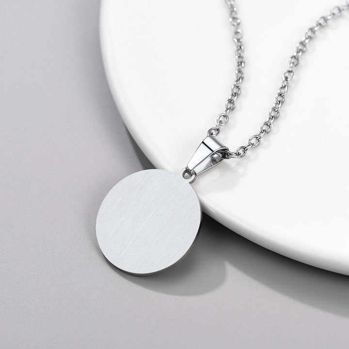 Custom Number Baseball Disc Necklace Sport Chain for Men