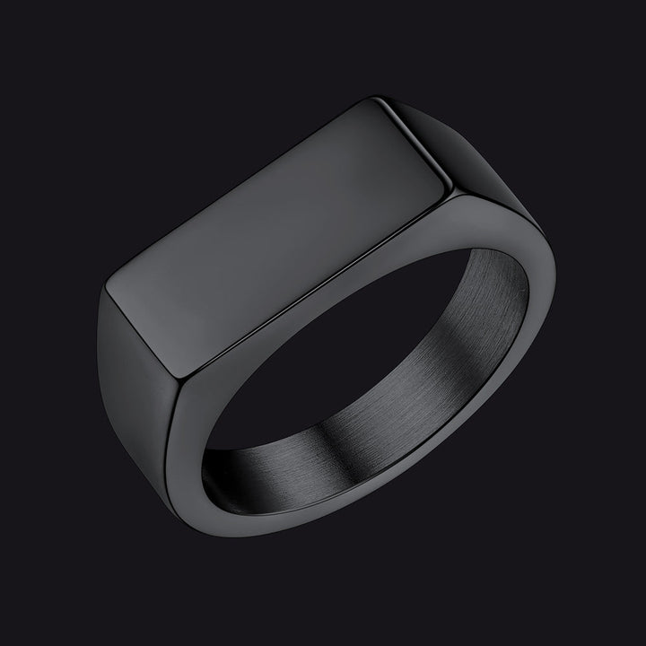 Customized Minimalist Band Ring for Men