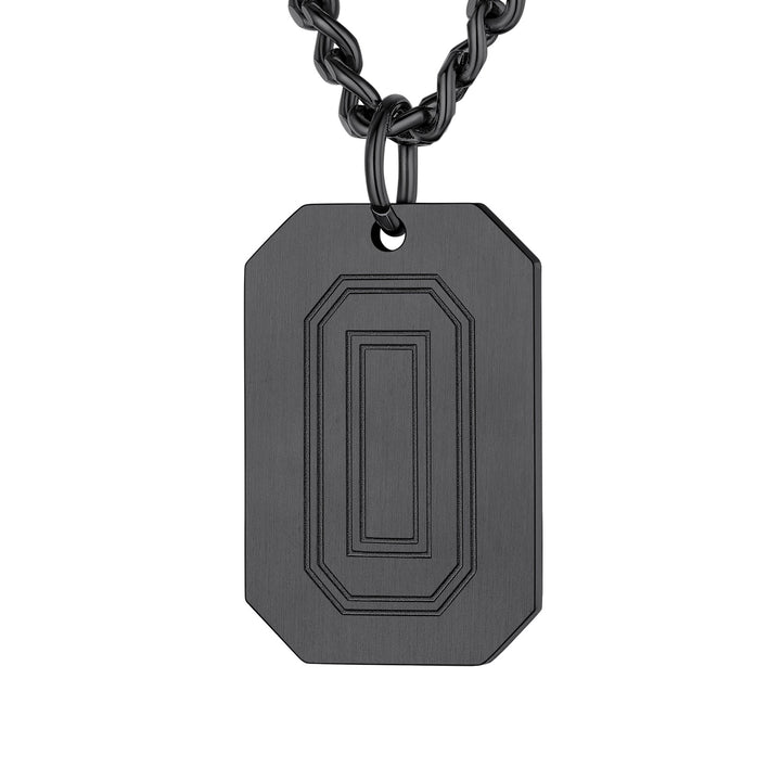 Custom Baseball Jersey Number Dog Tag Necklace for Men Team Swag Sport Boys