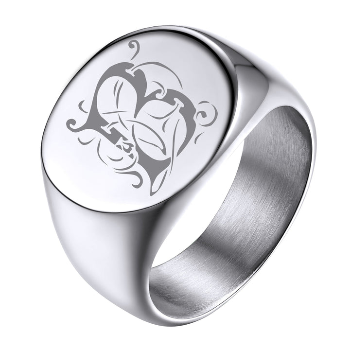 Customized Statement Signet Ring Gifts for Men