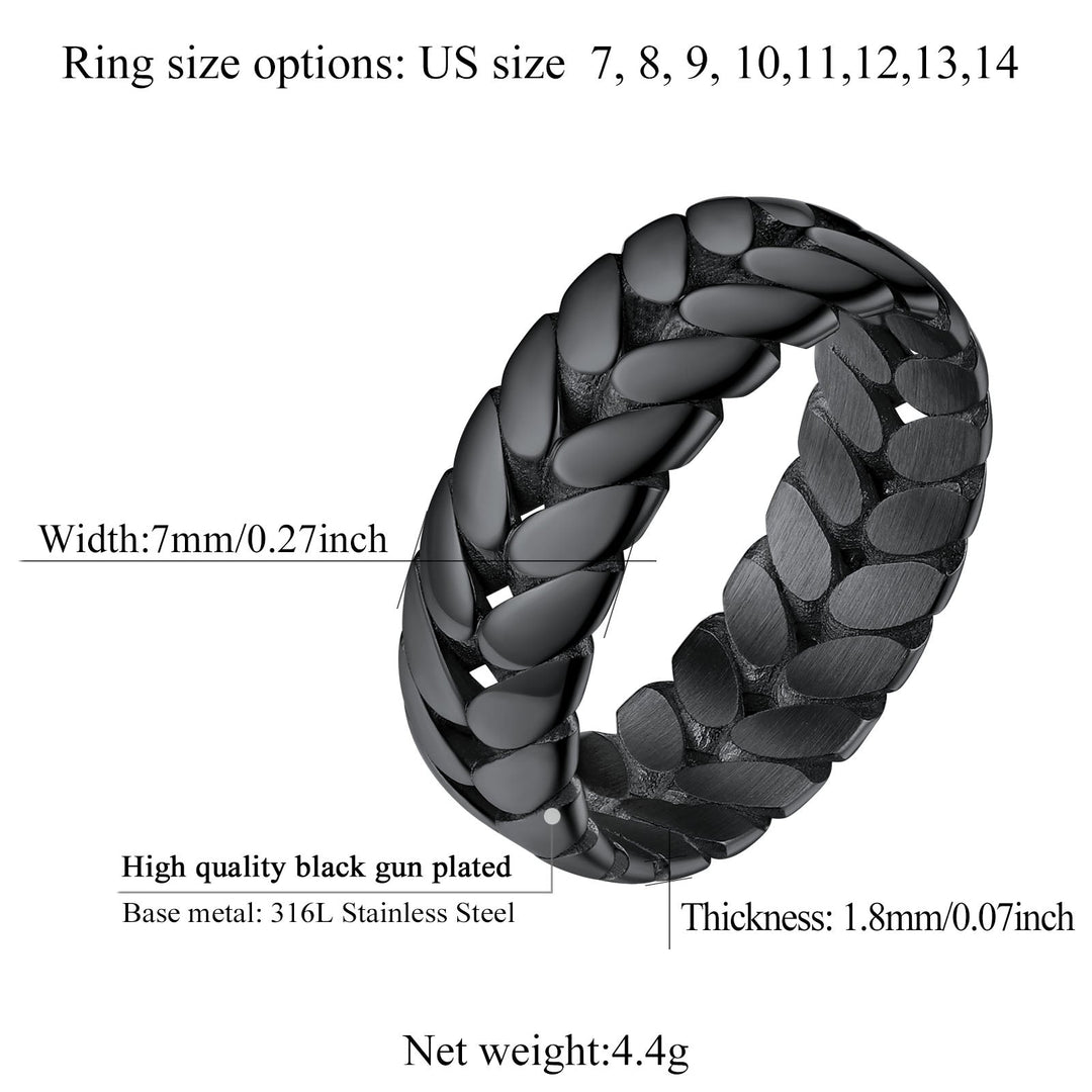 Flash Sale Dainty Wheat Thumb Band Ring for Men