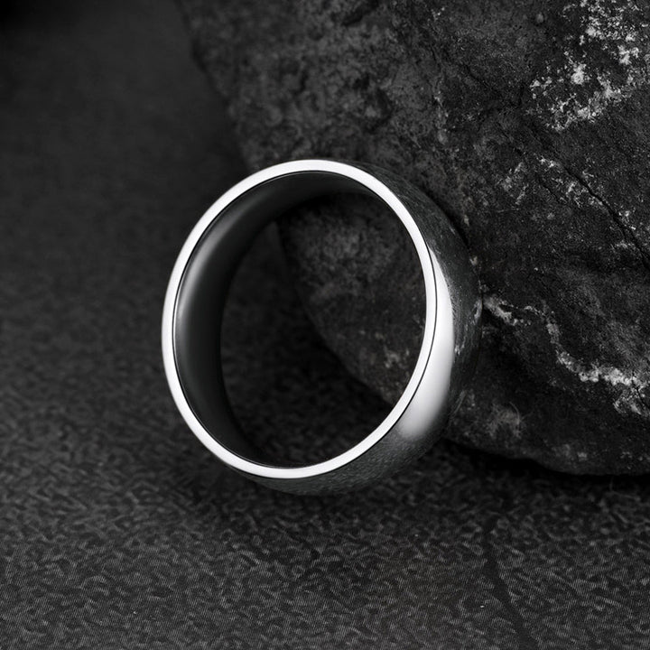 6mm Minimalist Plain Band Ring for Men Women