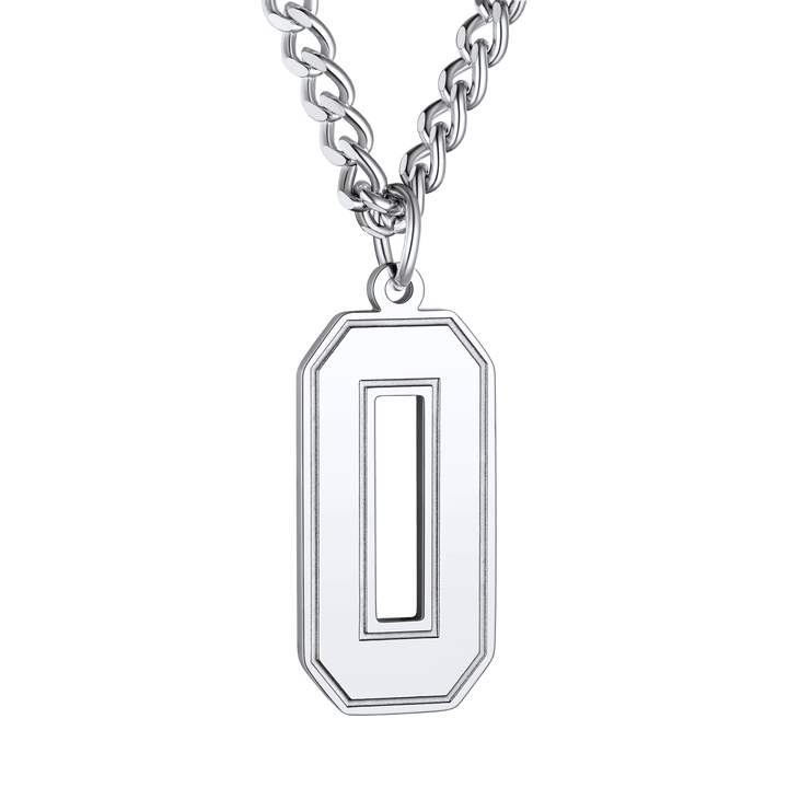 Personalized Sports Jersey Number Chain Necklace for Men Sport Fans
