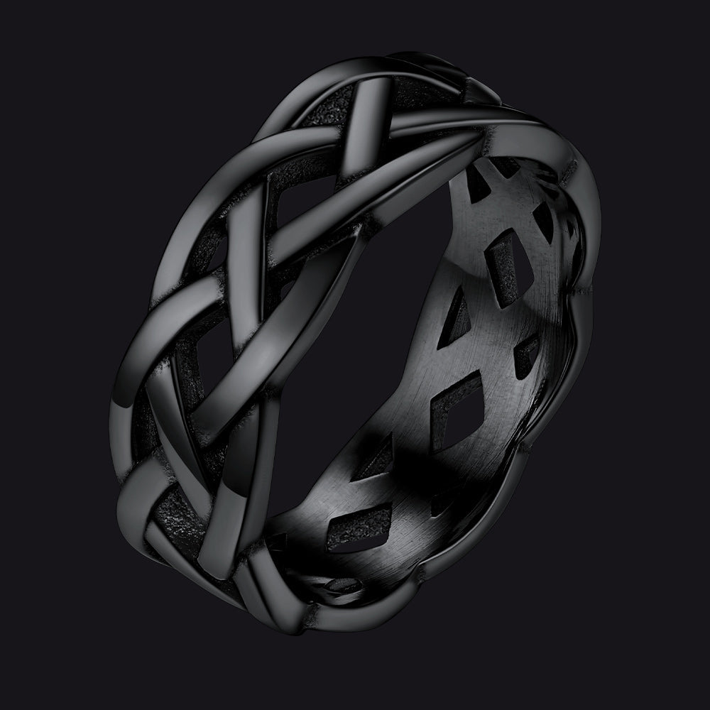 Christian Jesus Crown of Thorns Ring for Men