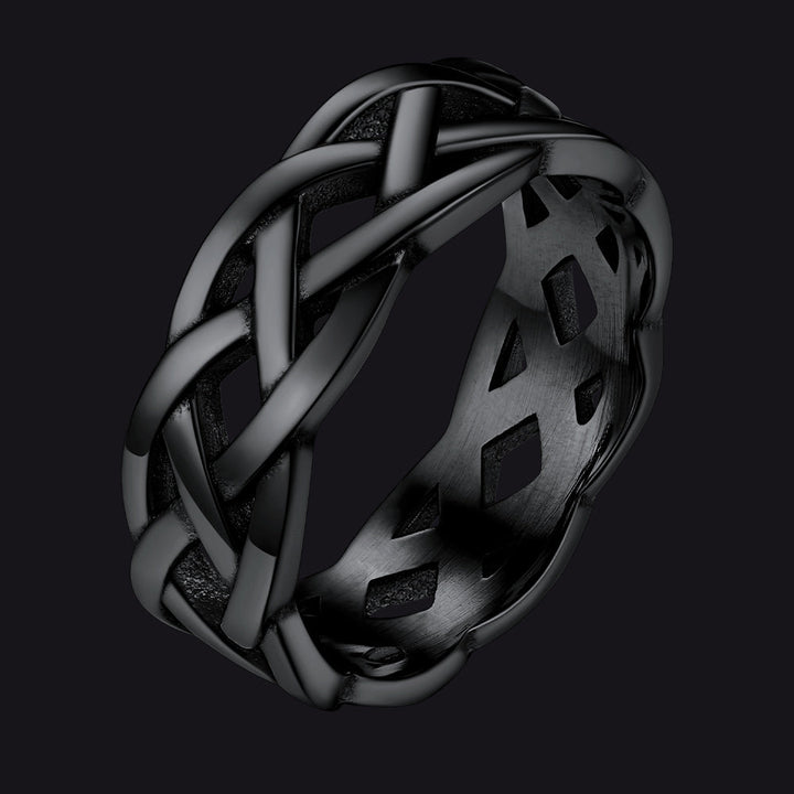 Christian Jesus Crown of Thorns Ring for Men