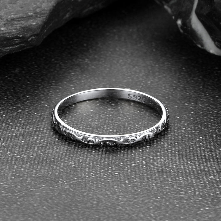 Sterling Silver Celtic Knot Ring for Women