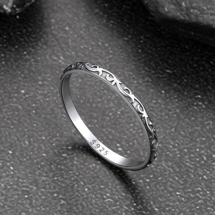 Sterling Silver Celtic Knot Ring for Women