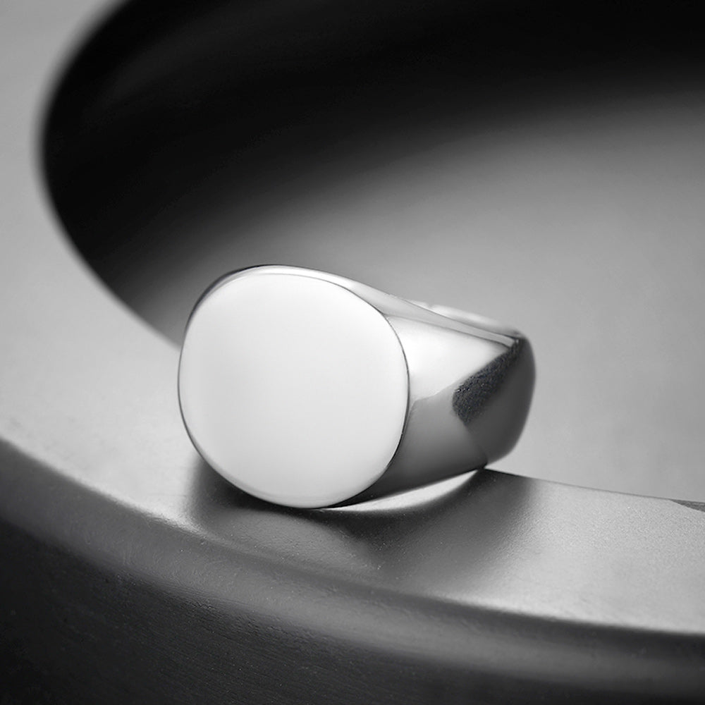 Customized Statement Signet Ring Gifts for Men