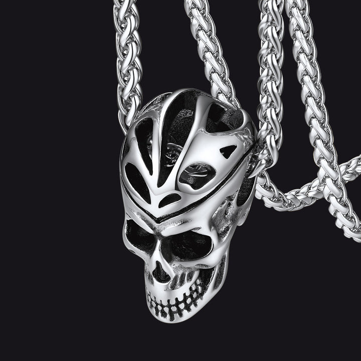 Flash Sale Gothic Skeleton Skull Necklace Pendant For Men