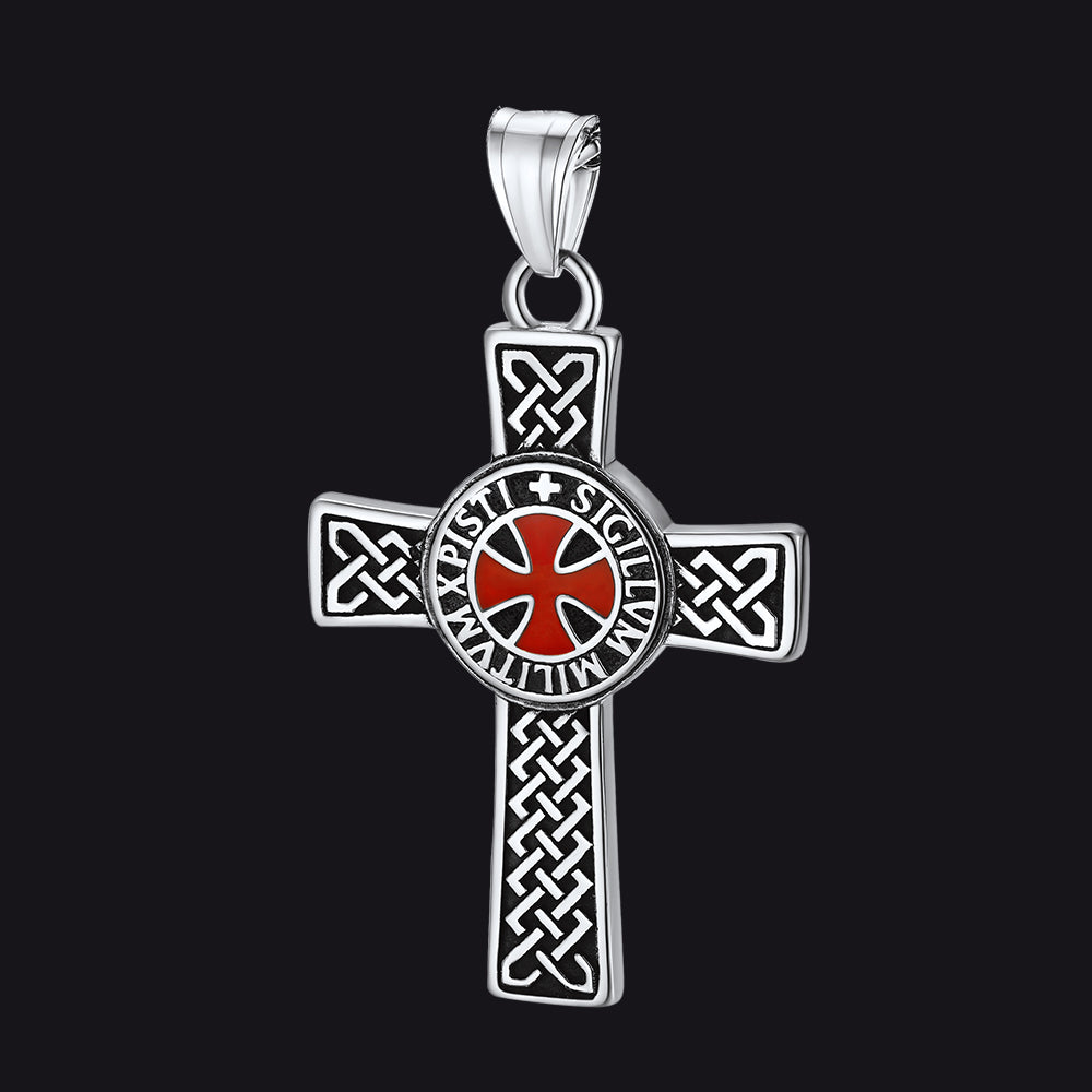 Knights Templar Cross Pendant