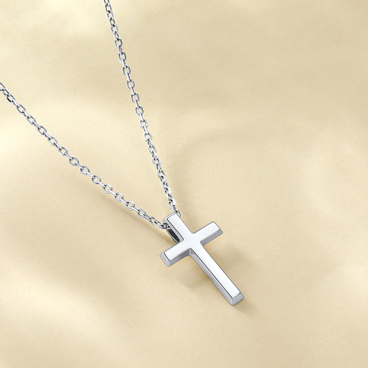 Dainty Cross Pendant Necklace for Women Mom, Christian Faith Pendant Necklace Gift