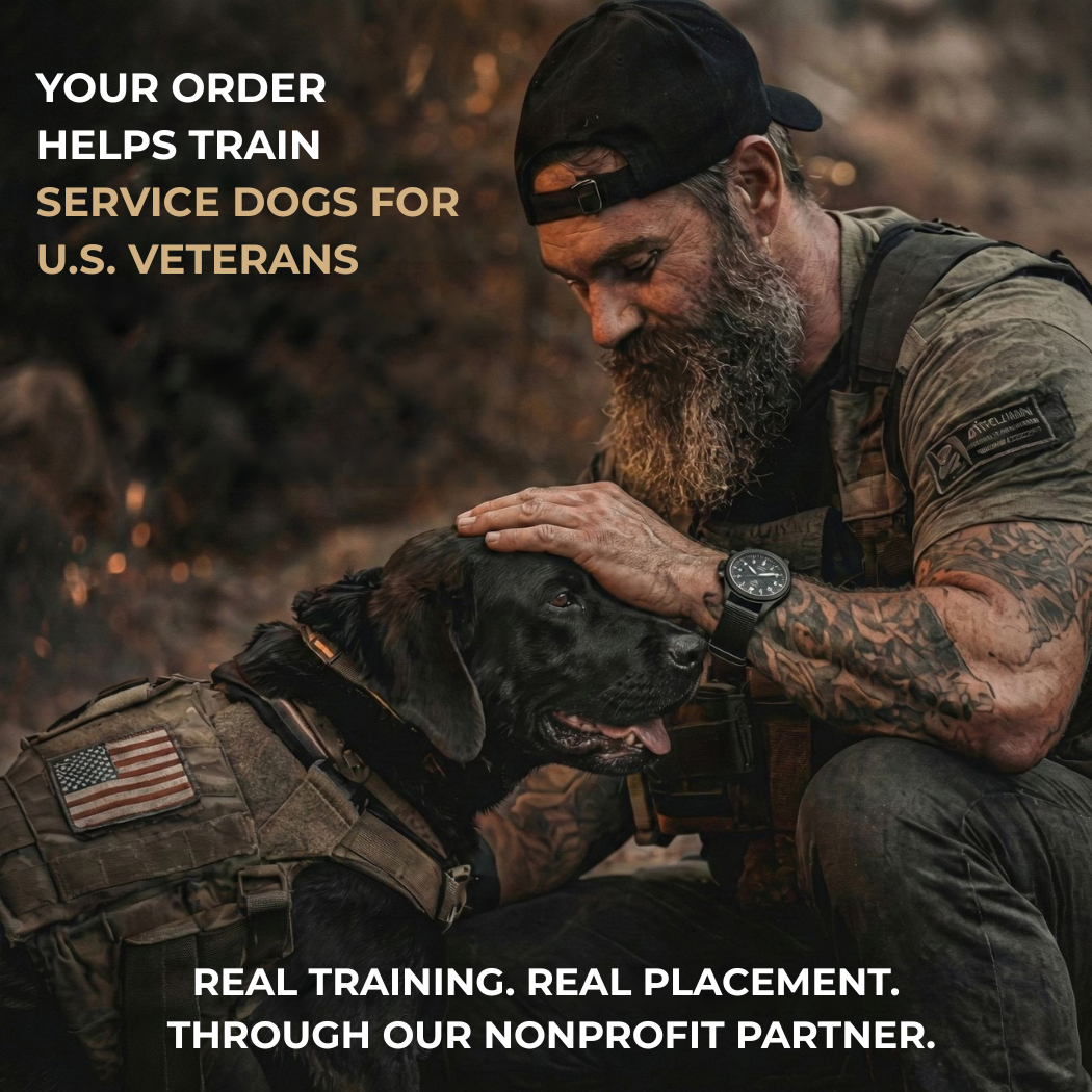 Snapback Cap - Helps pair veterans with a service dog