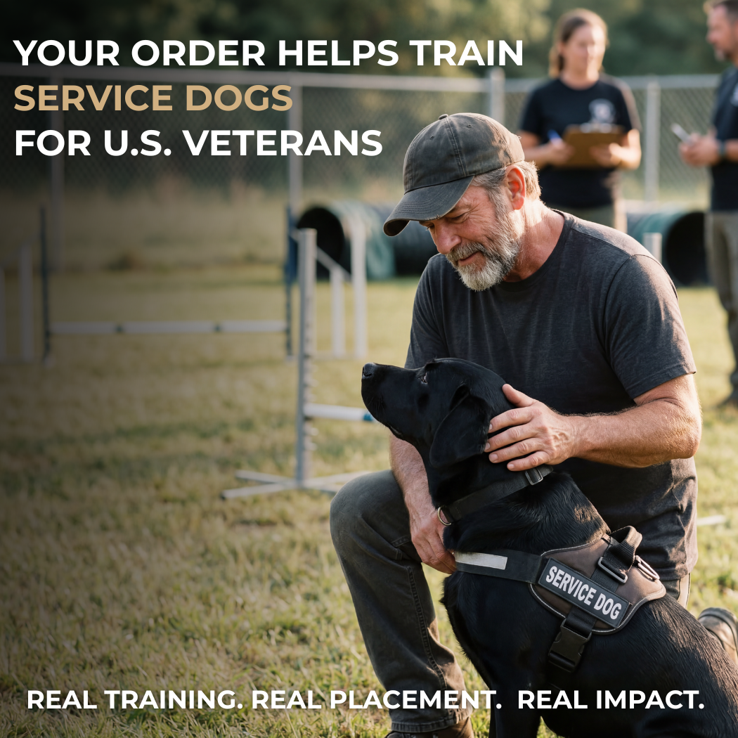 250 Years of Faith & Freedom – Helps pair veterans with a service dog