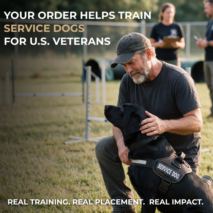 250 Years of Freedom – Helps pair veterans with a service dog