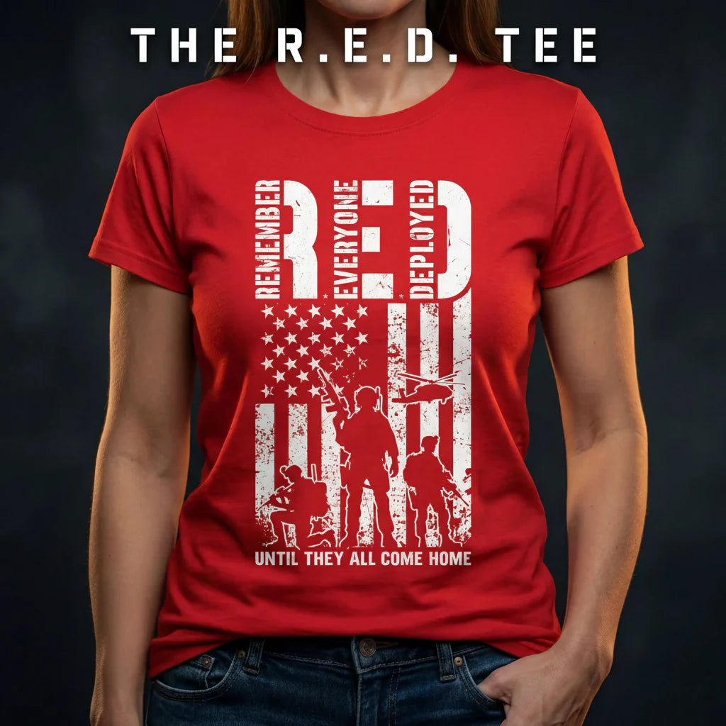 The R.E.D. Tee — Until They All Come Home