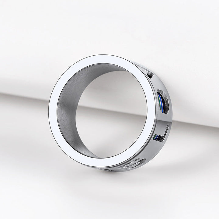 Rainbow Love Pride Fidget Anxiety Ring for LGBT