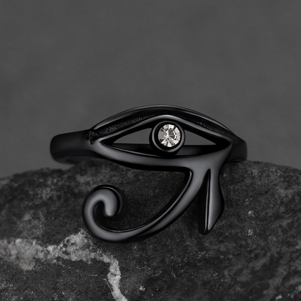 Ancient Egyptian Eye of Ra Ring Jewelry for Men and Women