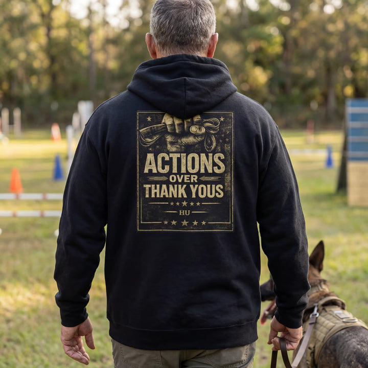 Actions Over Thank Yous – Helps pair veterans with a service dog