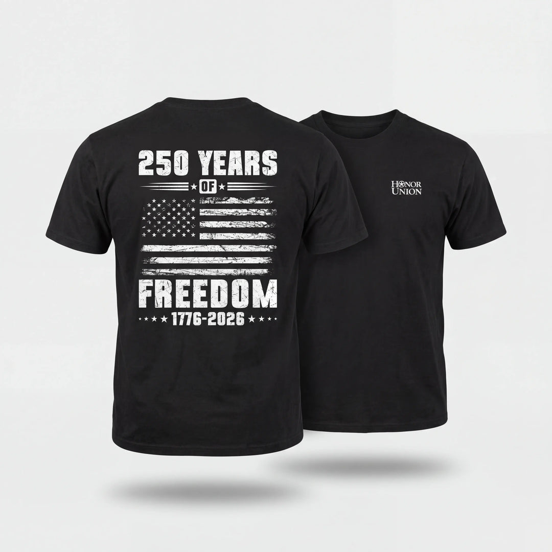 250 Years of Freedom T-Shirt — 1776-2026